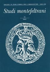 Studi montefeltrani 23, 2003